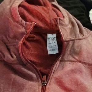 XL danskin now fleece jacket
